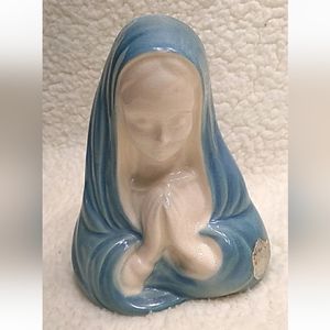 Madonna Virgin Mary Mother Mary Ceramic Planter Royal Windsor 6”